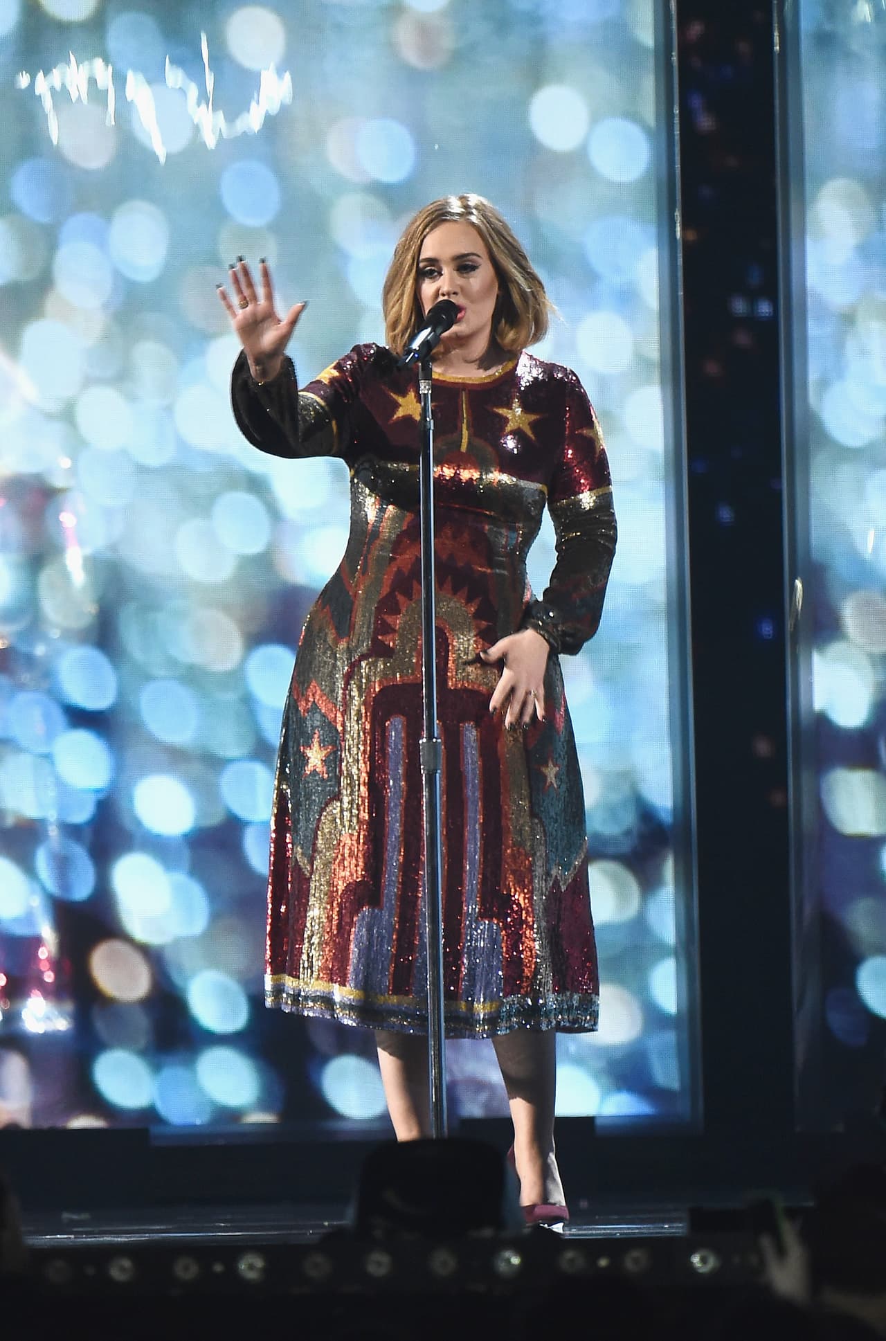 Adele, sin duda, fue la gran protagonista de la noche de los BRIT Awards 2016.