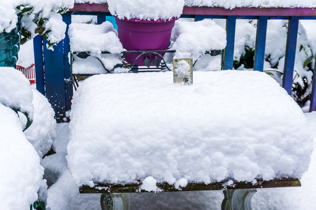 1. Lo primero que debes hacer es buscar una regla o una vara de medir, una tabla o superficie plana, y si quieres, una bandera o algo para marcar dónde se encuentra tu equipo de medición.