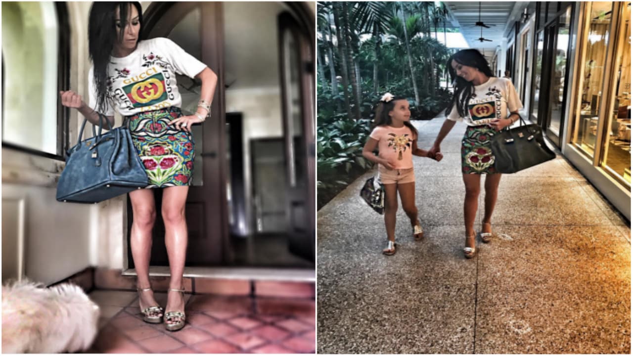 Así es como la conductora y su hija Inés comparten su buen gusto por la moda.