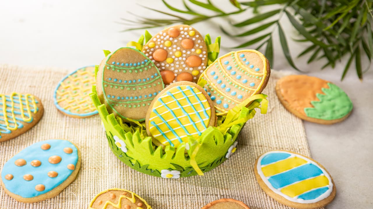 Galletas de mantequilla para pascua