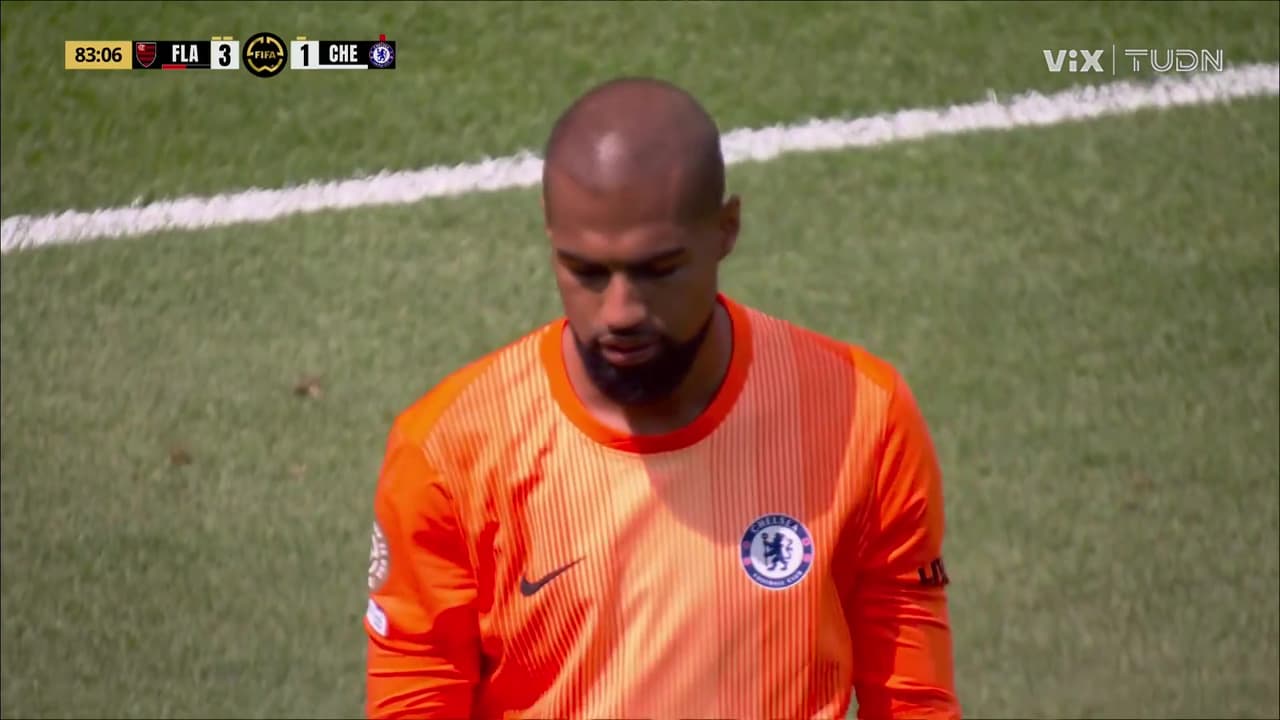 ¡Gol del Flamengo! Wallace liquida el partido con el 3-1