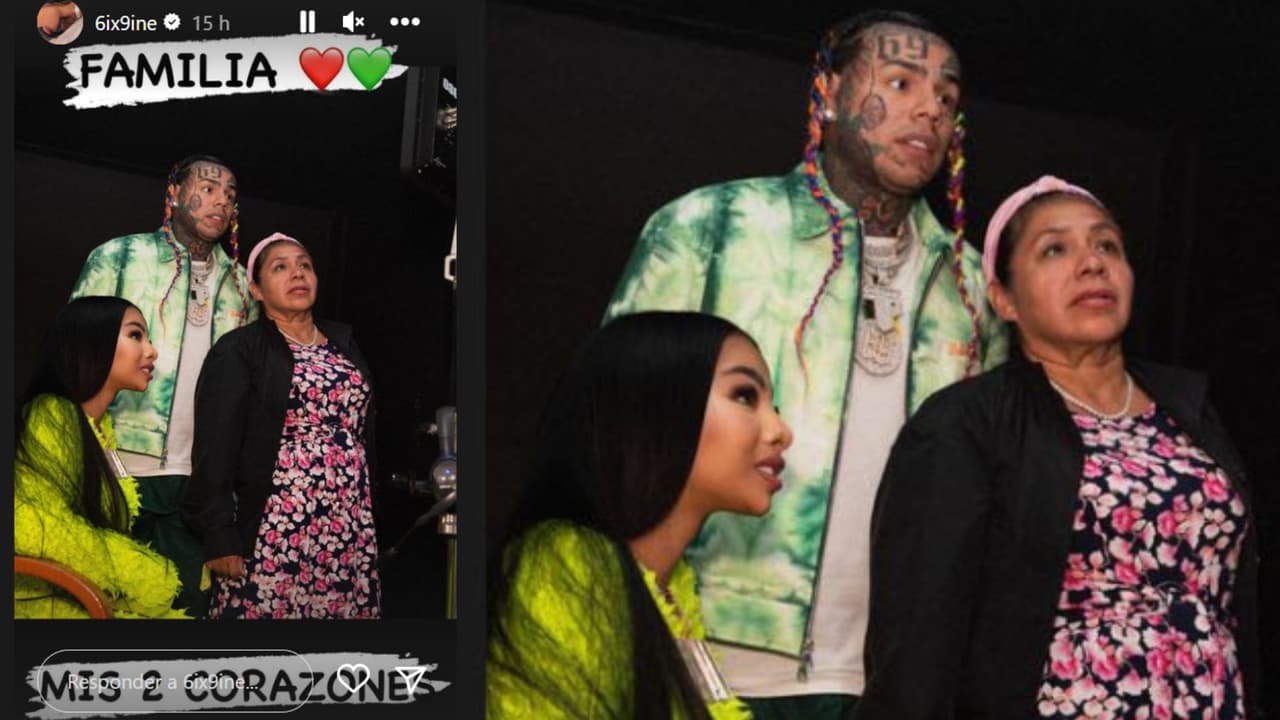 Esta es la primera foto de la mamá de Tekashi junto a Yailin La Más Viral.