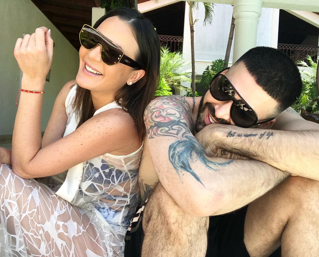 "República Dominicana, gracias por todo y a toda la gente que manda sus mensajes de cariño" comentó ante las muestras de afecto que recibe cada que acude a ese país.