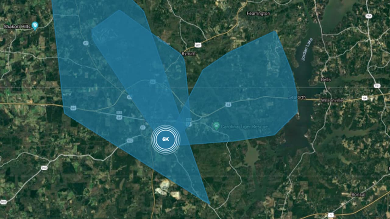 Duke Energy reporta múltiples cortes de energía eléctrica, afectando a más de 6,000 hogares