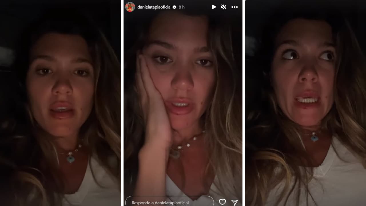 Daniela Tapia grabó su relato desde un búnker.