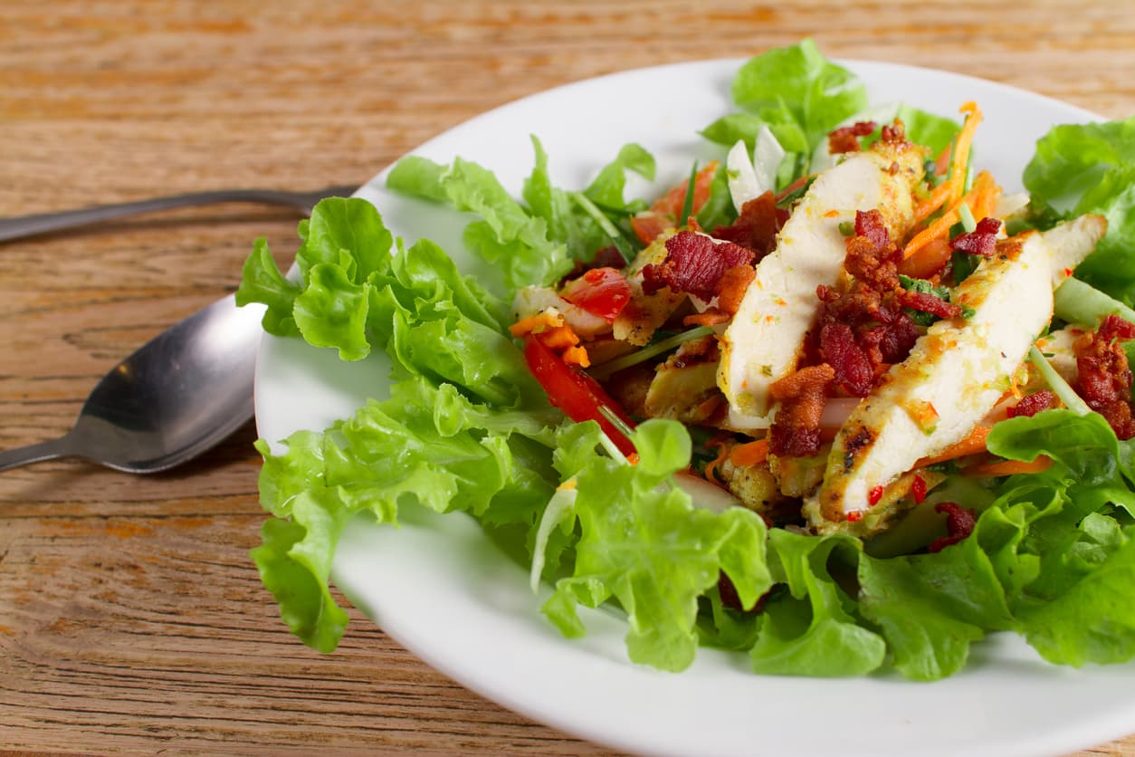 Ensalada de verano con pollo | Reto 28