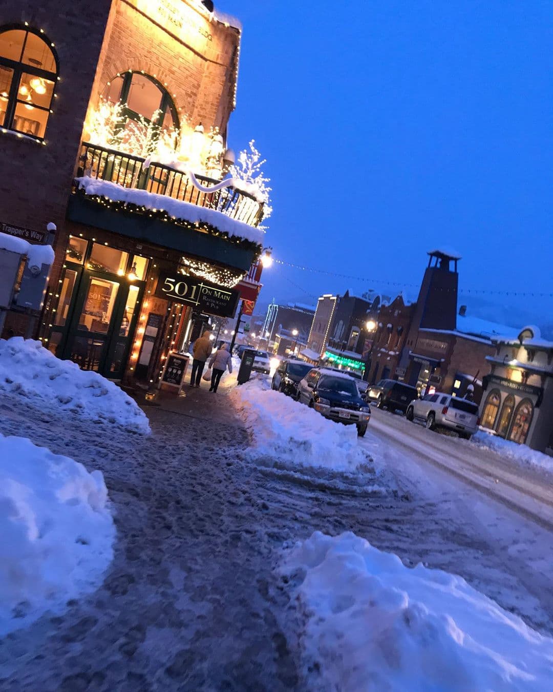 Los escenarios nocturnos en el estado de Utah también son dignos de postal y con esta foto, Karla Martínez lo comprobó en las plataformas digitales.
