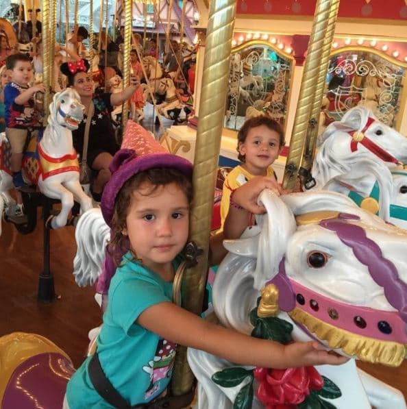 Estas vacaciones sin duda serán inolvidables para los pequeños hijos de la Vale.