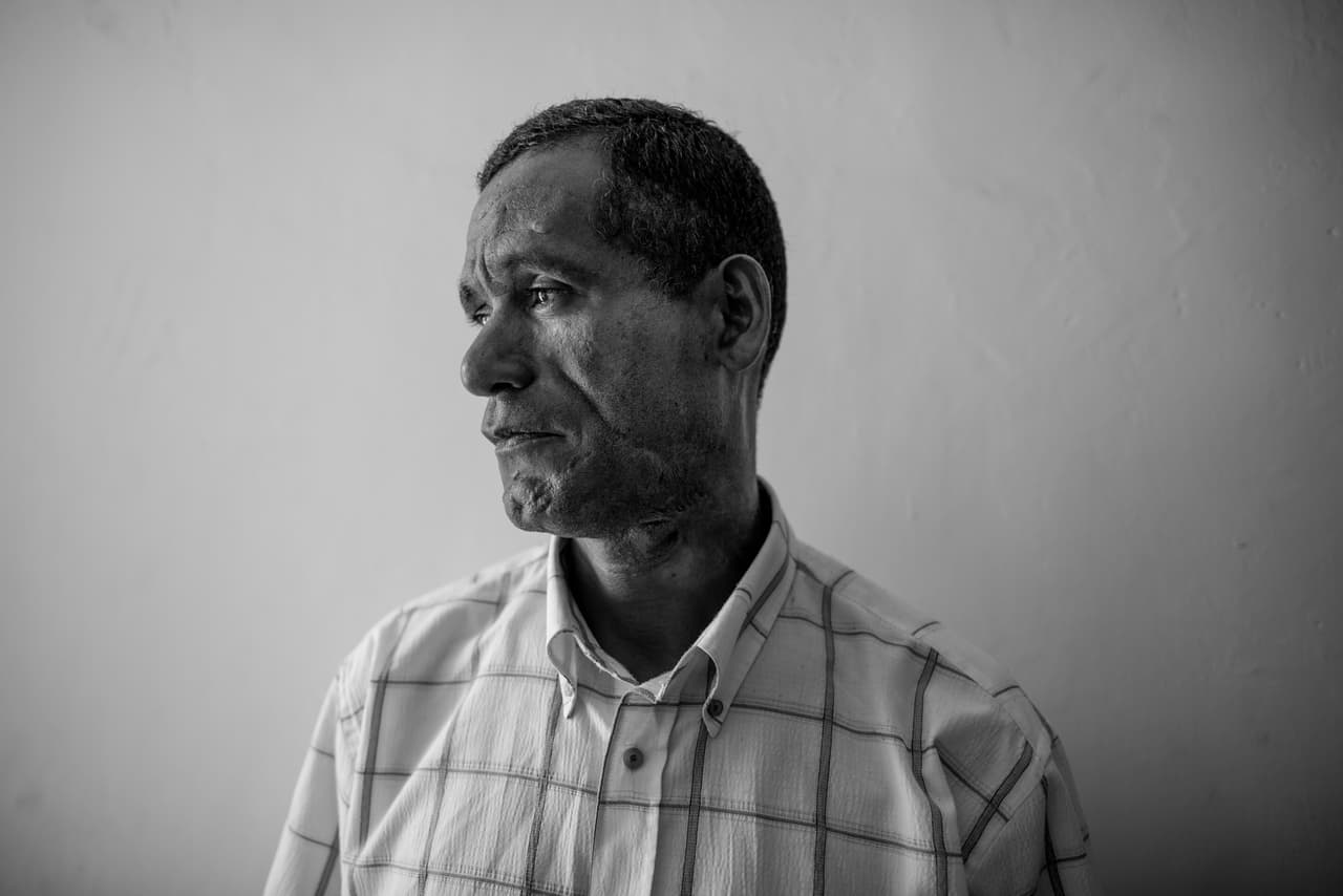 <b>Saul. </b>Estuvo en la carcel durante 25 años, ahora se arrepiente de los delitos que cometió.