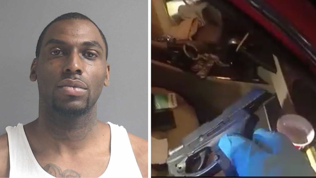 Capturan a exconvicto con arma robada y drogas durante parada de tráfico