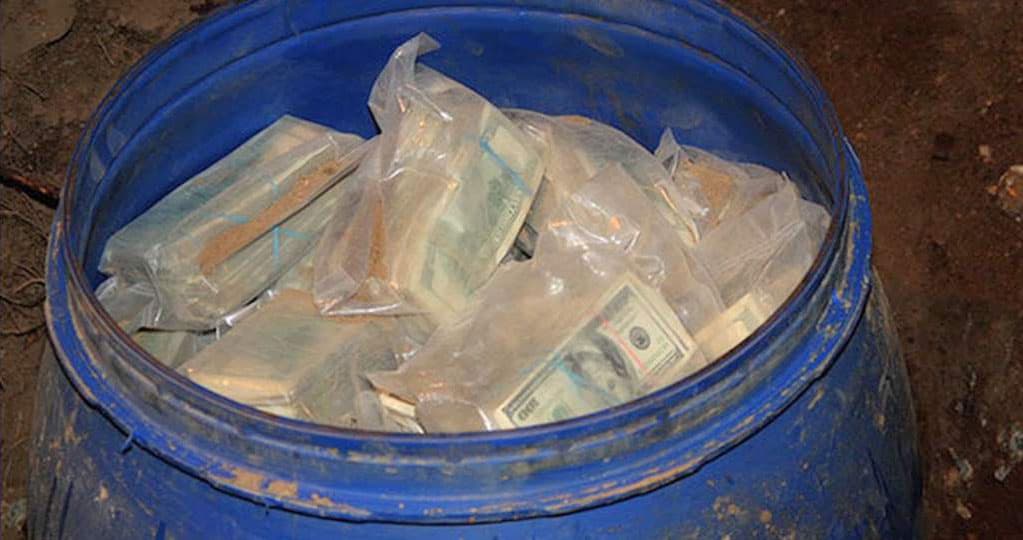 Dinero escondido de Pablo Escobar