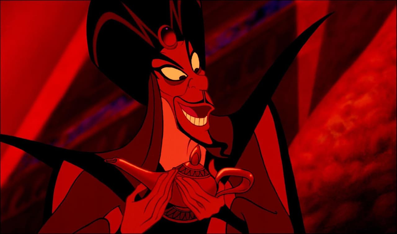 <b>Jafar de ‘Aladdin’</b>
<br>En la aclamada película, que ganó un Oscar por su banda sonora, Jafar fue el cruel personaje que le hizo la vida imposible a Jasmín y al joven Aladdín.