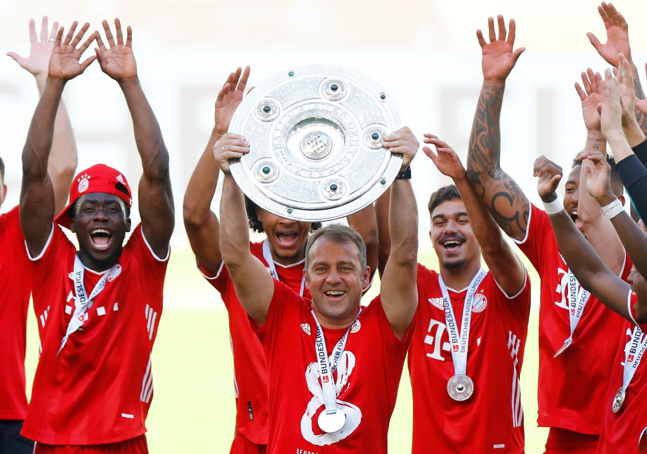 Flick tomó al Bayern de forma interina cuando los bávaros ocupaban el cuarto sitio en la Bundesliga.
