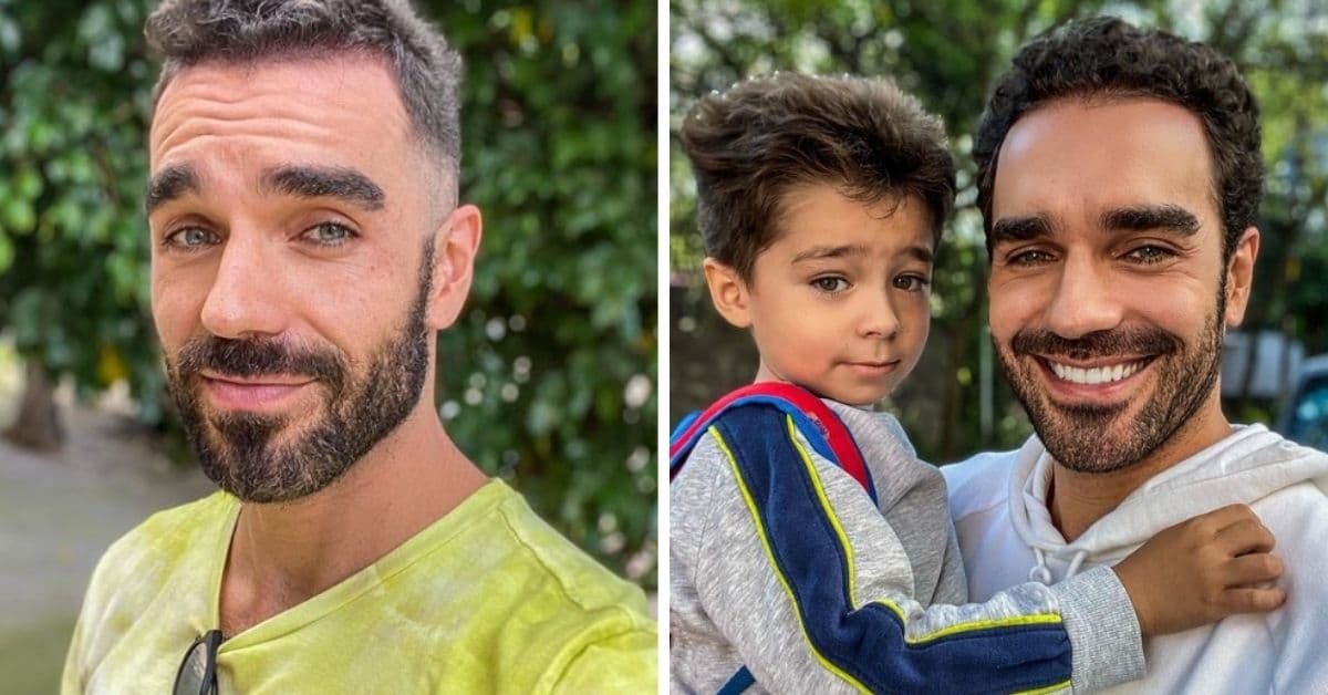 Marcus Ornellas cambió su look: su hijo fue quien le cortó el cabello en un tierno video