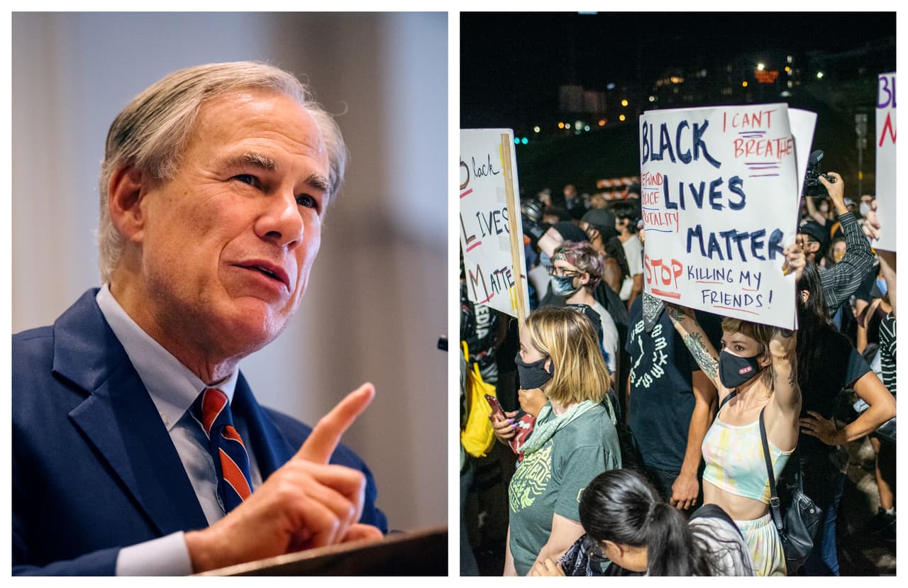 Gobernador de Texas muestra su apoyo a policías de Austin acusados por uso de fuerza excesiva