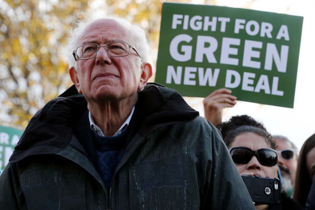 La campaña de Sanders logró el respaldo de los más radicales en materia ecológica.