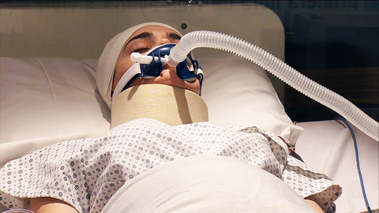 La pequeña que esperaba se salvó de milagro.