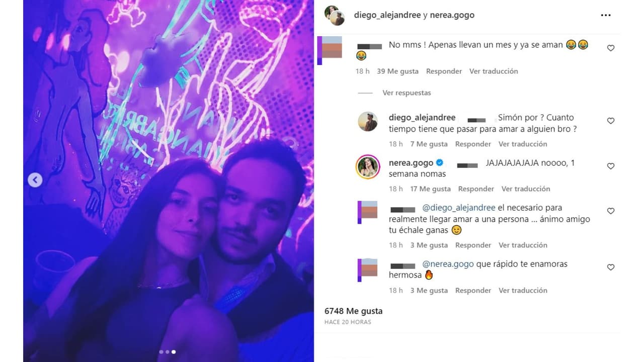 Pareja de Nerea Godínez, quien fuera novia de Octavio Ocaña, se defiende de señalamientos.