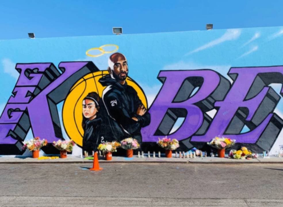 Las calles de las principales ciudades de los Estados Unidos se adornan con las asombrosas muestras de amor para la leyenda de la NBA.