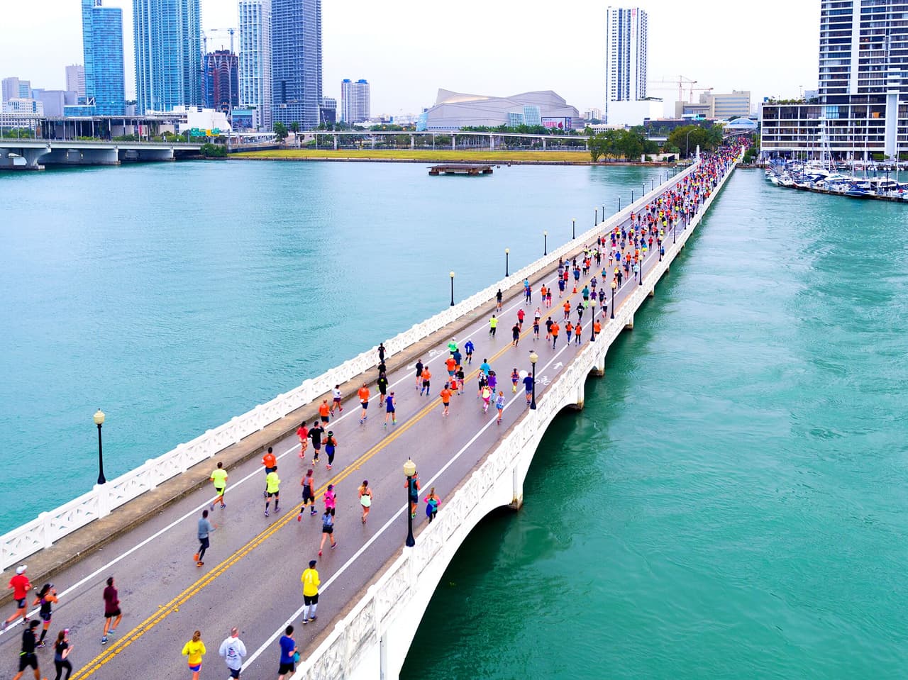 Los paisajes que disfrutan los corredores dan una óptica diferente de la ciudad del sol.