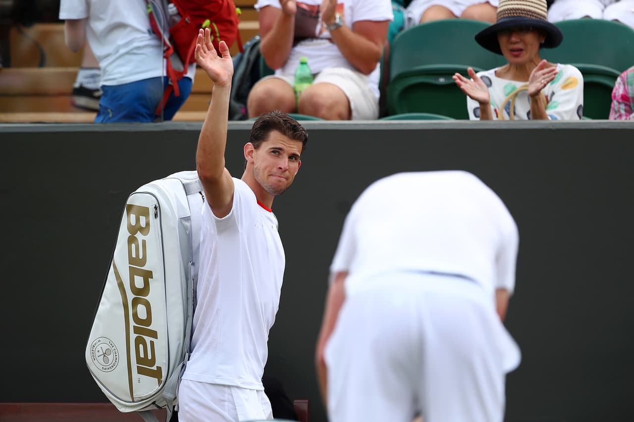 Otro favorito eliminado: Thiems se despide de Wimbledon en la primera ronda