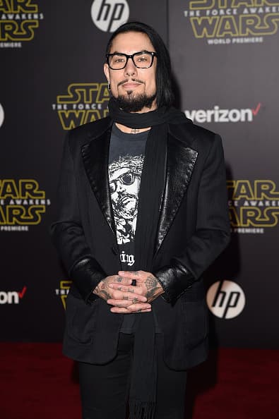Dave Navarro, ex integrante de la agrupación “Red Hot Chili Peppers”.