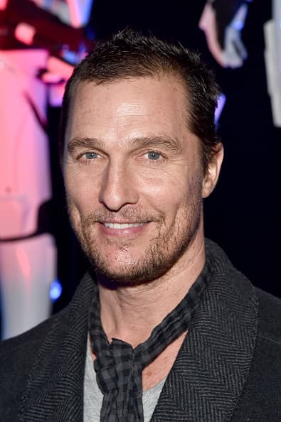 Matthew McConaughey también dijo presente en la gran fiesta de “Star Wars”.