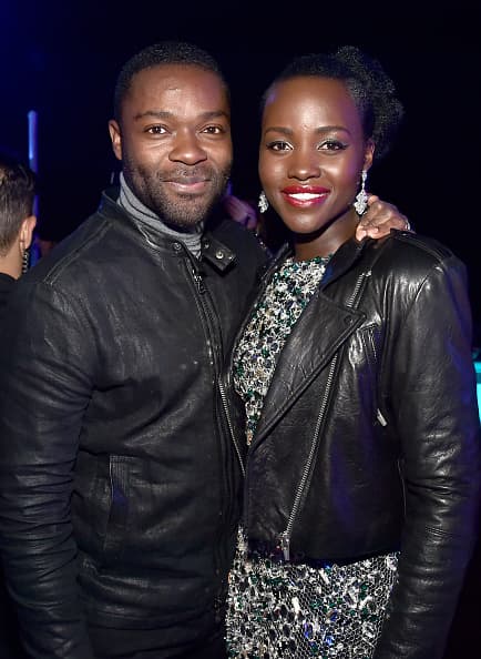 Lupita Nyong'o, ganadora del Oscar y una de las estrellas de “The Force Awakens” junto al protagonista de la cinta “Selma” David Oyelowo.