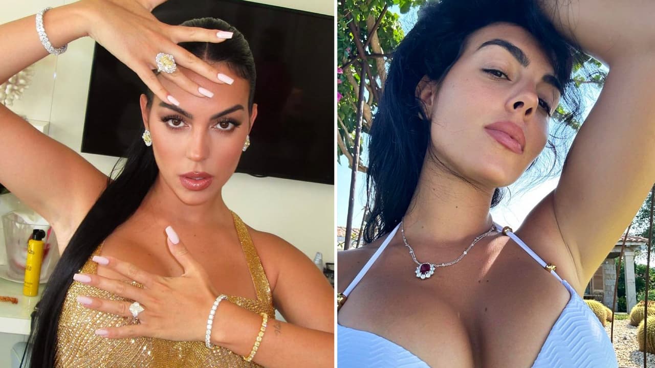 Georgina Rodríguez usa un reloj de 100 mil dólares en sus vacaciones: ¡está lleno de diamantes!