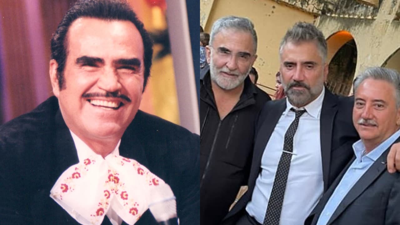 Hijos de Vicente Fernández dan sus primeras declaraciones tras la muerte del legendario cantante