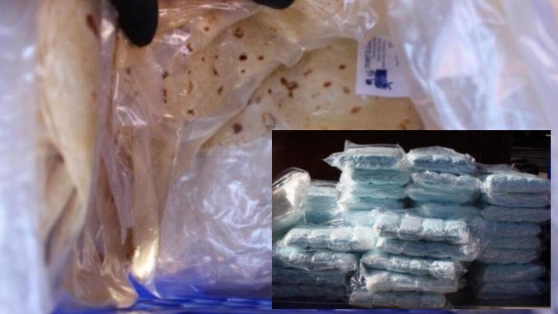 Por esas mismas fechas, Aduanas y Protección Fronteriza (CBP) Arizona dio cuenta de que, apenas en cuatro días, se hizo de 
<b><a href="https://www.univision.com/local/arizona-ktvw/millones-pastillas-fentanilo-nogales-arizona-fotos" target="_blank">3 millones de pastillas de fentanilo y, de paso, metanfetamina</a></b> escondida en un cargamento de 2,000 tortillas.