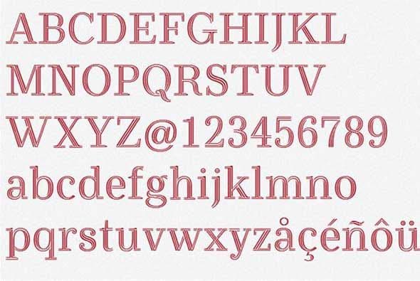 La tipografía gratis para gastar menos tinta