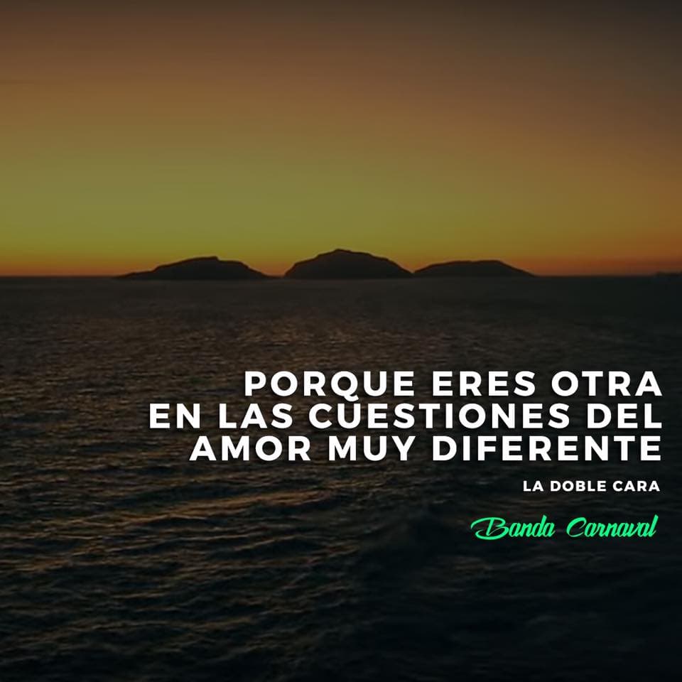 Y de su producción 'Las vueltas de la vida' grabada en 2013 se desprende 'La doble cara'.