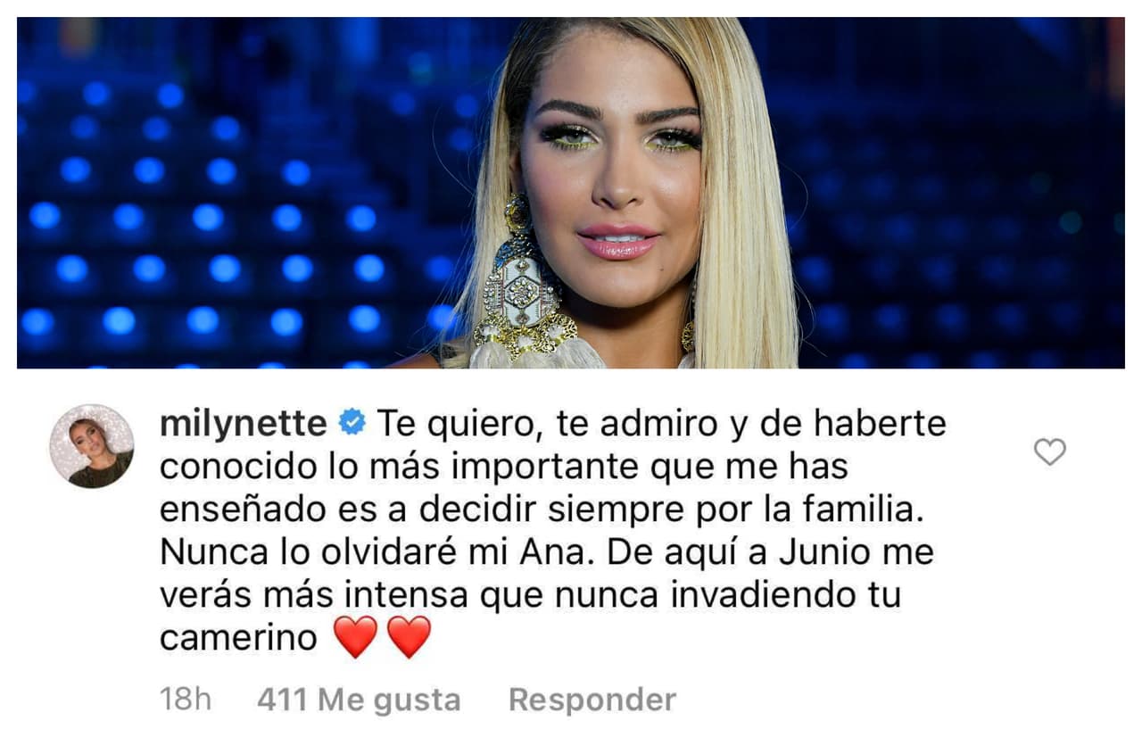 <b>Migbelis Castellanos</b> compartió que una de las enseñanzas que le ha dejado es "decidir siempre por la familia".