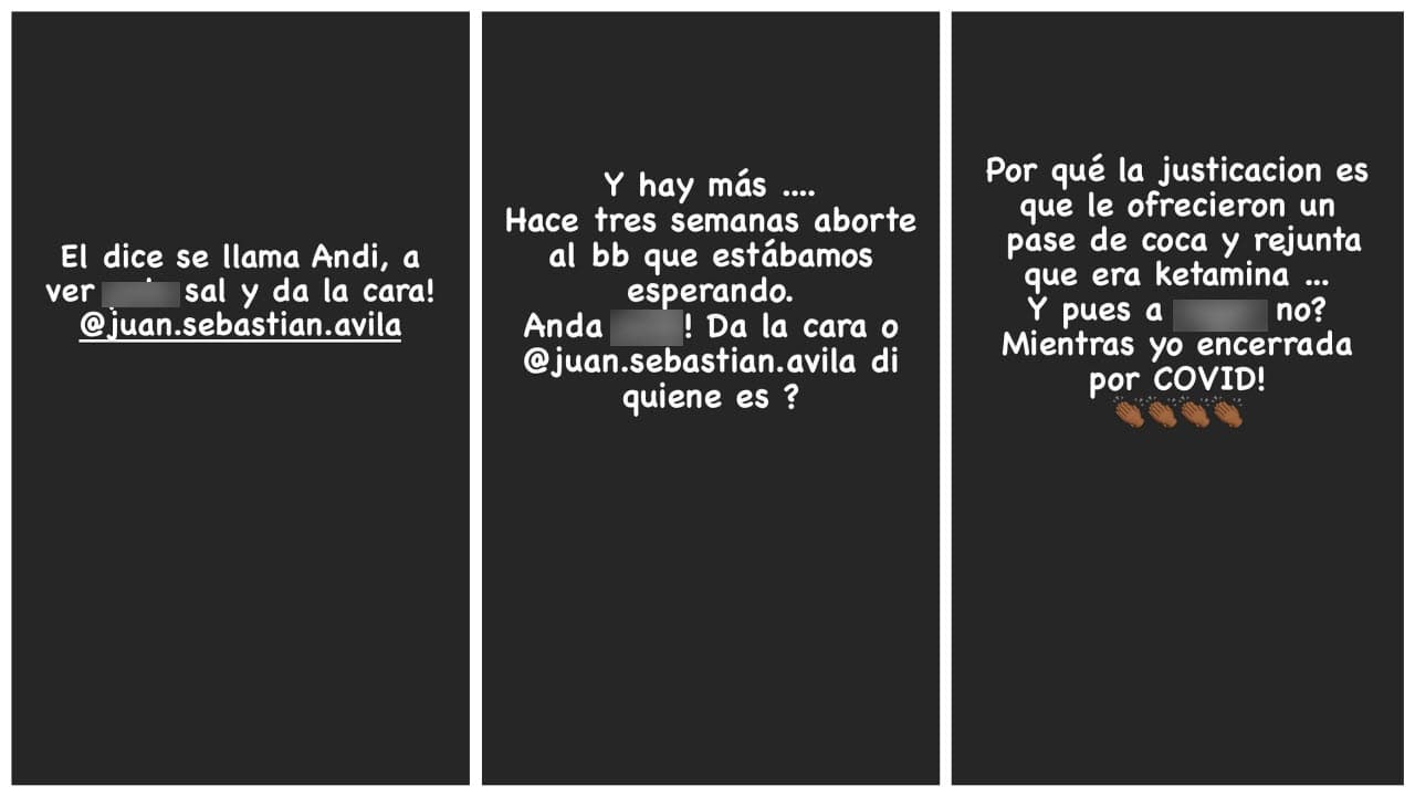 Entre las cosas que expresó en los mensajes que colgó el pasado sábado 28 de noviembre, Sara Maldonado reclamó que "no se vale" que la persona a la "que le diste todo tu amor" sea infiel en "un momento tan vulnerable".
<br>