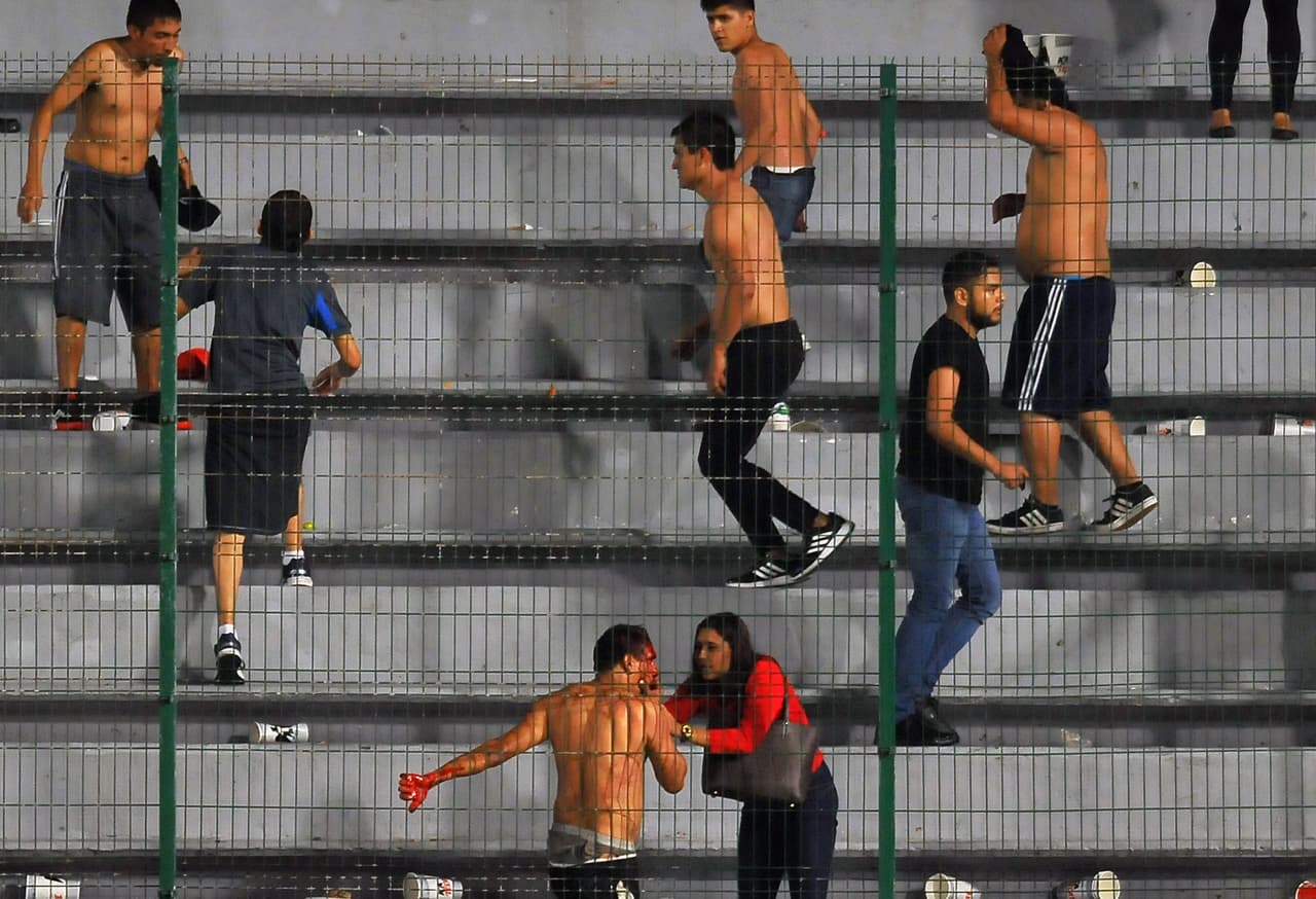 La violencia se desató en la tribuna tras el Veracruz vs. Tigres