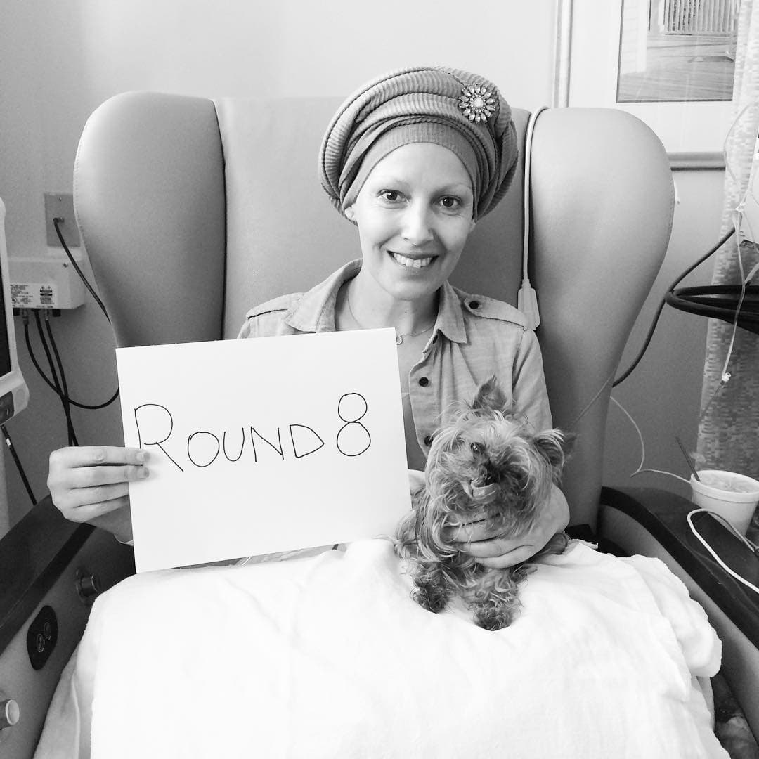 En la octava sesión en Chemoland, con un nuevo acompañante.