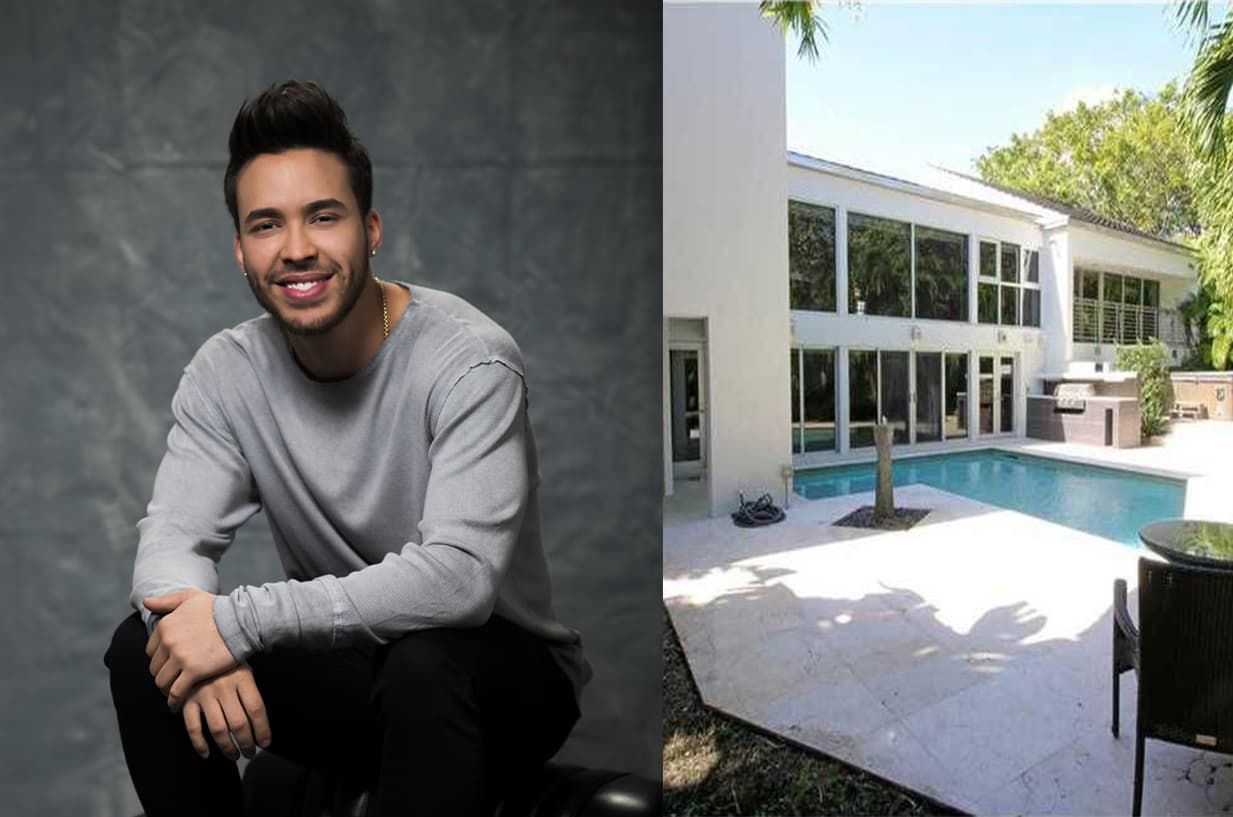 Prince Royce ha tenido un éxito rotundo en la música y eso se ha visto reflejado en su fortuna. El cantante compró hace un tiempo esta mansión en Coral Gables.