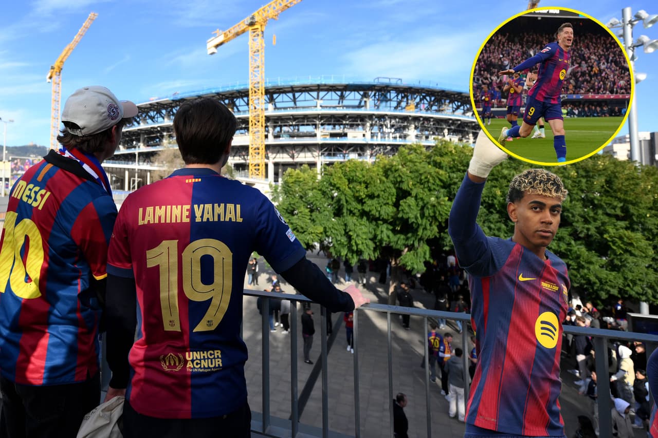 Barcelona regresa al Camp Nou en medio de una emotiva fiesta blaugrana