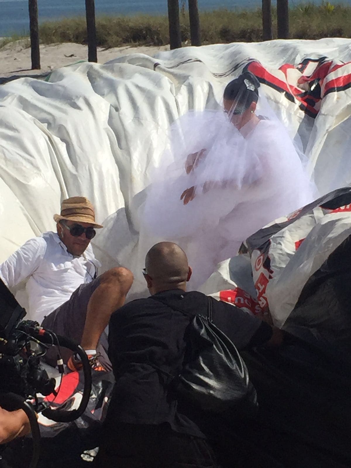 Disfruta las mejores fotos detrás de cámara del difícil reto que enfrentaron las bellas a 20 pies de altura.