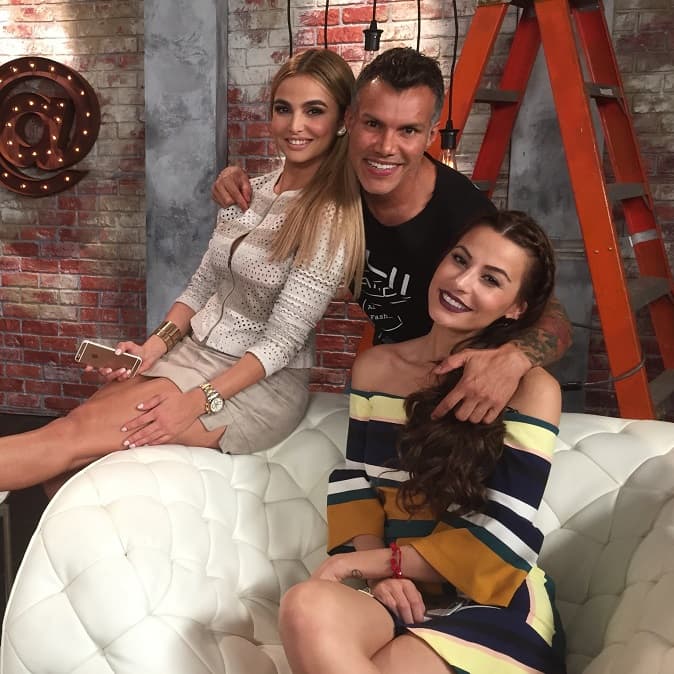 Ellas lucieron radiantes en cada toma.