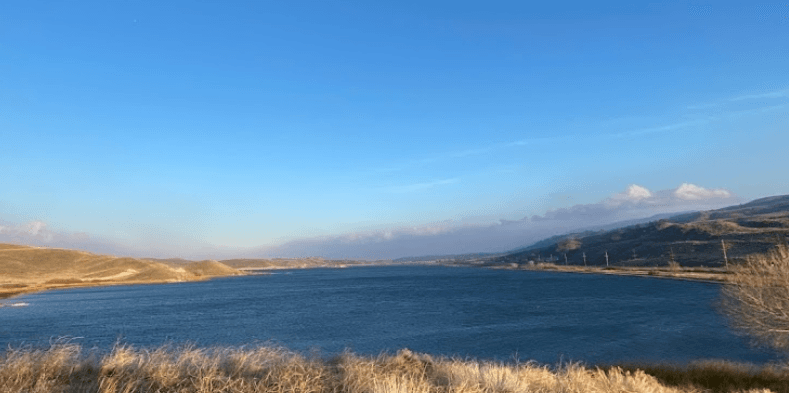 <b>Quail Lake outlet </b>
<br>Locación: Los Ángeles
<br>Nivel de riesgo: precaución
<br>Manténgase alejado de las algas y la escoria en el agua. No permita que las mascotas entren al agua, la beban o coman la escoria de la orilla. Mantenga a los niños alejados de las algas. No coma mariscos de este lugar.
<br>