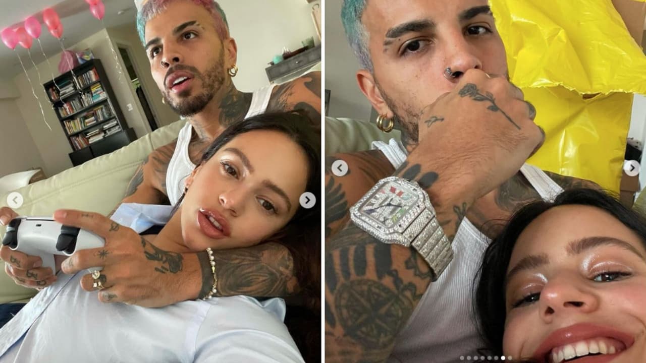 Rosalía y Rauw Alejandro