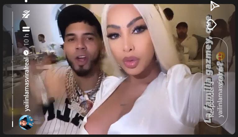 Ni ella ni el cantante han mencionado cuánto tiempo de gestación tiene Yailin.
<br>