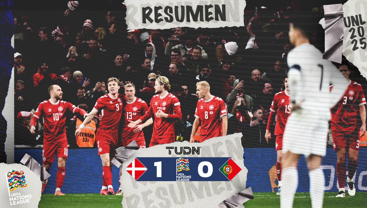 ¿Hubo burla a CR7? Portugal caen ante Dinamarca en la UEFA Nations League
