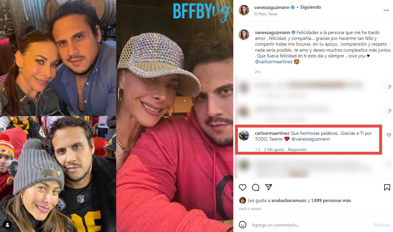 "Felicidades a la persona que me ha traído amor, felicidad, y compañía…
<b>Gracias por hacerme tan feliz</b> y compartir todas mis locuras", escribió al inicio del texto.
<br>