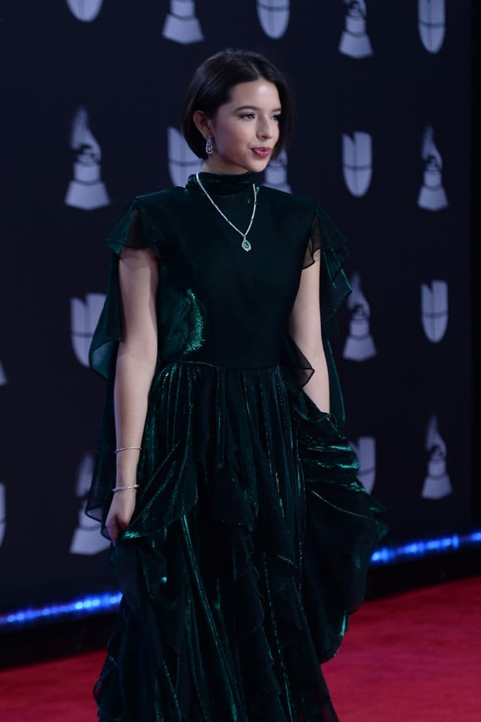 Ángela Aguilar también ha desfilado en otras importantes alfombras rojas, como fue la de Latin GRAMMY 2019.