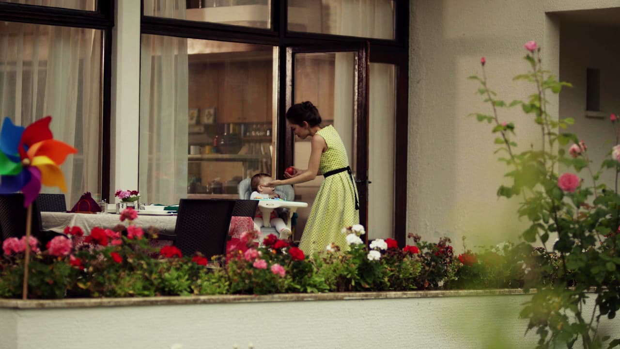 Mientras daba sus pasos, le pidió que cerrara los ojos y los imaginara juntos y al lado de su hija Deniz.