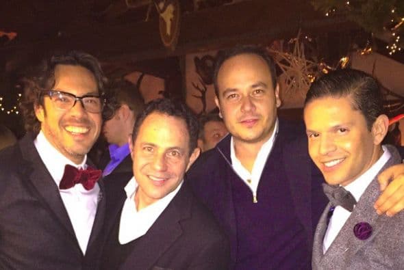 Trabajando o en casa con familia y amigos, los famosos de Univision se la pasaron de lo mejor despidiendo el 2014. ¡A celebrar, como debe ser!