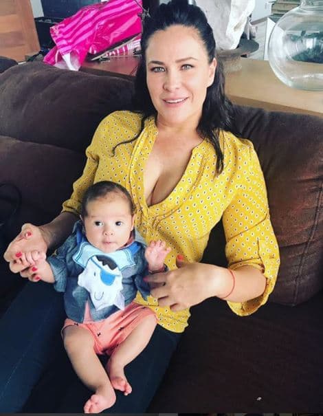 Al momento del nacimiento de León Alexander, Terán tenía 40 años de edad.